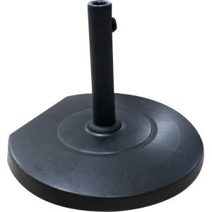 Chef`n Стойка за чадър с колелца 25kg КРЪГ ЧЕРНА (QTH25-B) (0166247)