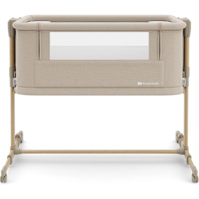 KinderKraft NESTEE GROW 2 бебешка кошара BEIGE (KLNEEGR2BEG0000)