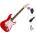 Squier Sonic Stratocaster HT LRL Basic SET Torino Red Електрическа китара