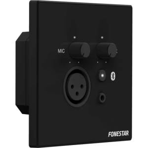 Fonestar Стенен миксер с bluetooth Fonestar WALLMIX-BK