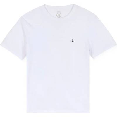 Volcom Мъжка тениска Volcom Stone Blanks Basic S/S Tee T-shirt - White - размер XXL (216-8296-0616)