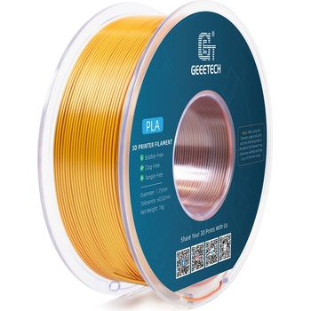 GEEETECH PLA Silk Tri-Color Gold+Silver+Copper - 1, 75 mm / 1000 g (700-001-1590)