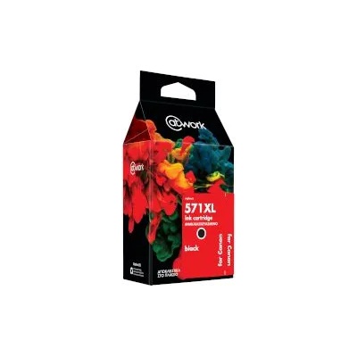 Compatible Ink CLI-571XL Black Remanufactured