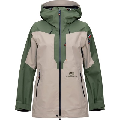 Elevenate Дамско ски яке Elevenate Women's Pure 100 Jacket Ski jacket - Bronze Green (104-4976-0313)