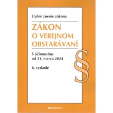 Zákon o verejnom obstarávaní. Úzz, 6. vyd. 4/2024 - Heuréka