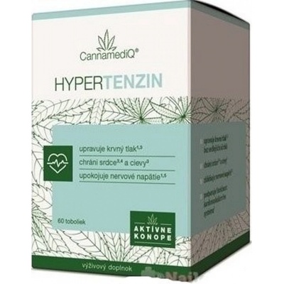 CannamediQ Hypetezin toboliek pre zdravé srdce a cievy 60 tabliet