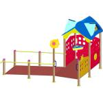 Playfactory КОМБИНИРАНО ДЕТСКО СЪОРЪЖЕНИЕ ps0047-1