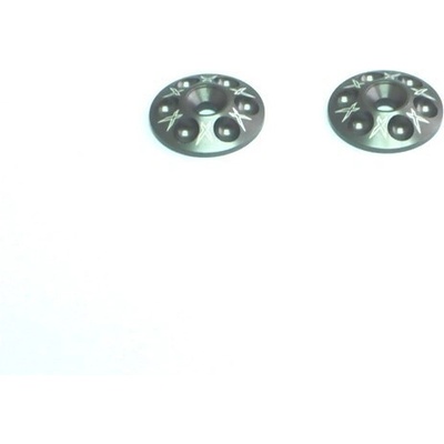 Xceed 104080 Alu Rear Wing Shims Gun Metal 2