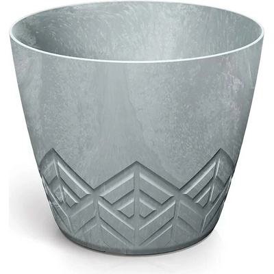 PROSPERPLAST Květináč ARECO BETON EFFECT beton 11,9 cm