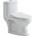Inter Ceramic Детски Моноблок ICC 4830S, седалка и капак, порцелан, бял, 52x53x30см (4830S)