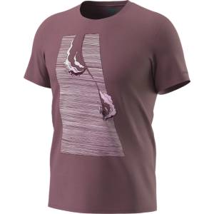 Dynafit Тениска DYNAFIT X Simon Charrière Tee Man dark rose XL