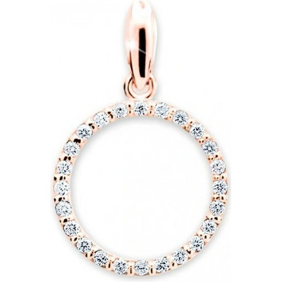 Cutie Jewellery prívesok z ružového zlata Z6270 1979 40 10 X 4