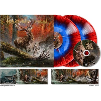 Heaven Shall Burn - Heimat (Limited Deluxe Edition) (Transparent Red/Blue Splattered Coloured) (2 LP + EP) (0198029017014)