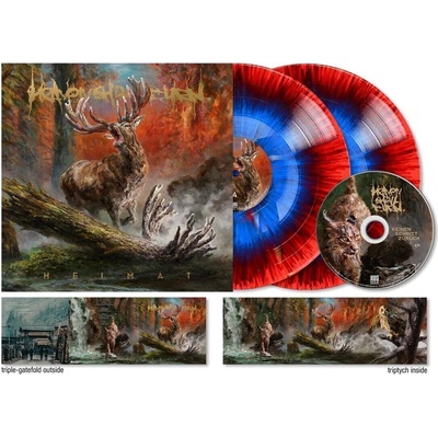 Heaven Shall Burn - Heimat (Limited Deluxe Edition) (Transparent Red/Blue Splattered Coloured) (2 LP + EP) (0198029017014)