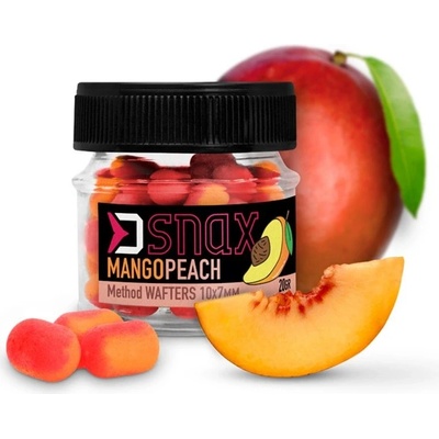 Delphin D Snax Waft Mango Broskev 20 g 7x5,5 mm