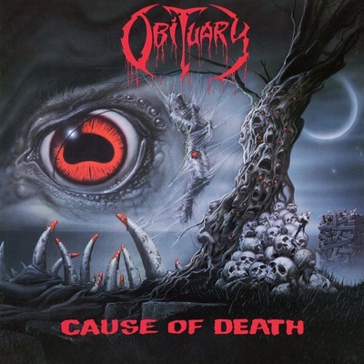Obituary - Cause Of Death Blue Vinyl LP