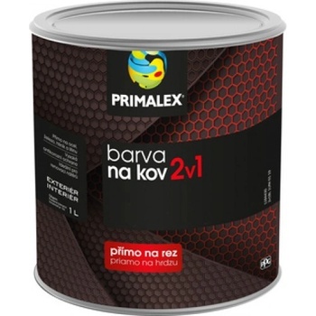 Primalex 2v1 základná a vrchná farba v jednom modrá 0,75L