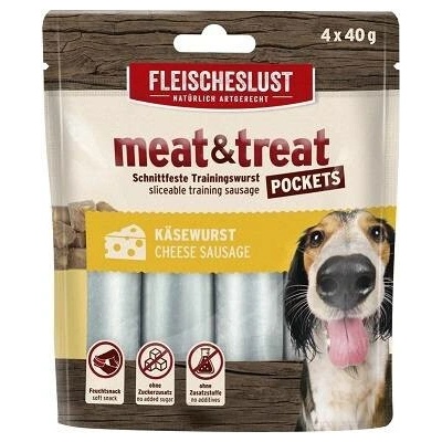 Meatlove Meat & Treat Cheese 4 x 40 g