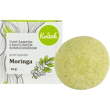 Kvitok tuhý šampón proti lupinám Moringa 50 g