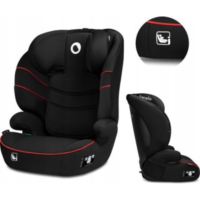 LIONELO Lars i-Size 2023 Black Red 156552