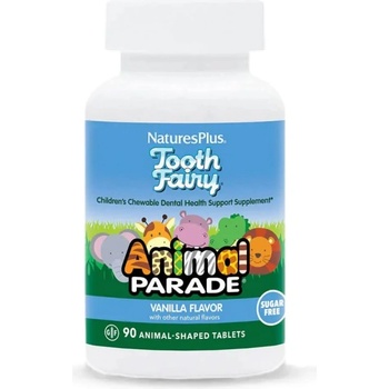 Animal Parade Tooth Fairy | with 3 Billion Active Cells [90 Дъвчащи таблетки] Ванилия