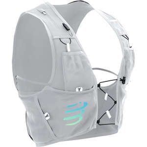 Compressport Раница за трейл бягане Compressport UltRun Evo 10 Trail running backpack - Gray Violet / Blue / Green (502-9247-0314)
