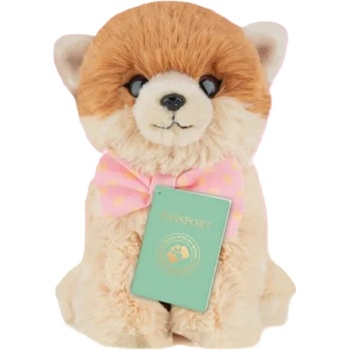 Studio Pets Плюшена играчка Studio Pets - Померан Помпон с папийонка, 16 cm (6536)