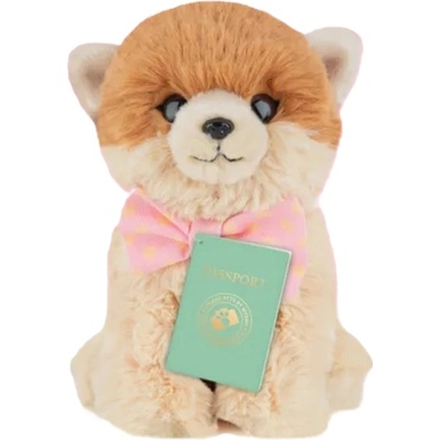 Studio Pets Плюшена играчка Studio Pets - Померан Помпон с папийонка, 16 cm (6536)