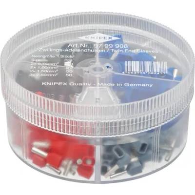 Knipex 97 99 908 Sortimentný box s koncovými dutinkami Twin (97 99 908)