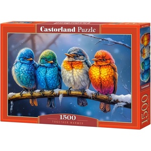 Castorland Пъзел Castorland от 1500 части - Заедно е по-топло