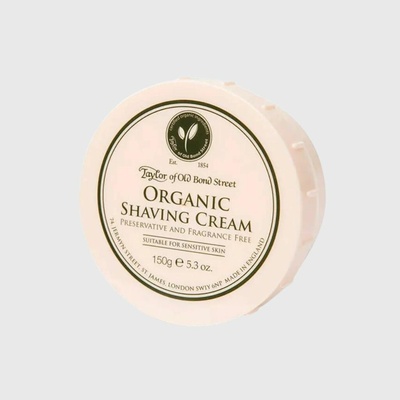 Taylor of Old Bond Street Organic krém na holenie 150 g
