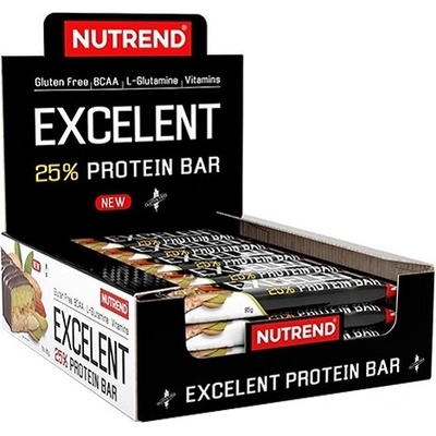 Nutrend Excelent 24% Protein Bar, 1x85 Grams /18 bars box/