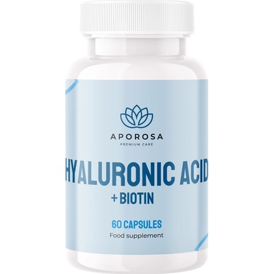 Aporosa Kyselina hyaluronová + biotin 60 kapslí
