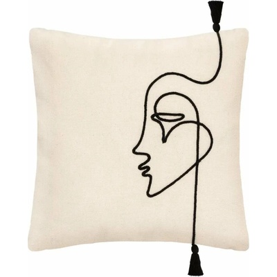 ATMOSPHERA Visage Biela 40 x 40 cm