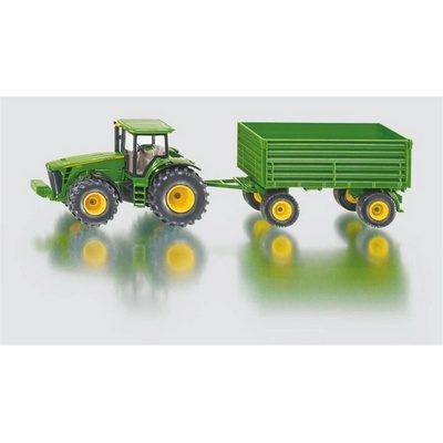 SIKU Farmer John Deere s vlekom 1:50