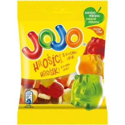 Jojo Hrošíci s ovocnou náplní bonbóny 80 g