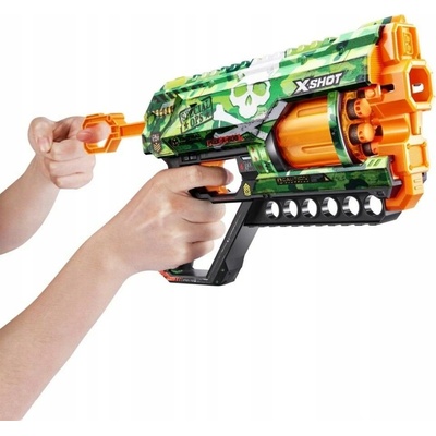 X-SHOT ZURUSKINS GRIEFER s 12 náboji