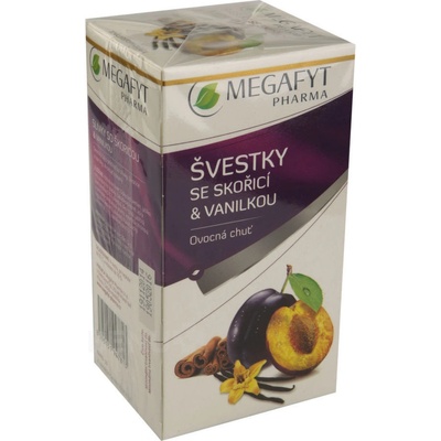 Megafyt Ovocný Švestky se skoř.a vanil.20 x 2 g