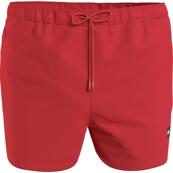 Tommy Hilfiger Бански гащета Tommy jeans Crinkle swimming shorts - Red (Hot Heat)