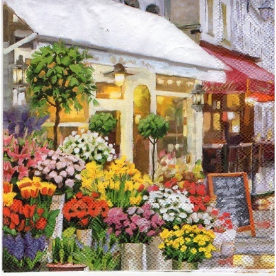 Ubrousek 33x33cm Prodej květin – Zbozi.Blesk.cz