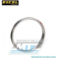 Ráfek motocyklový 2,15x18" 32H (předvrtaný / 32otvorů) Excel Takasago - stříbrný - Honda CR+CRF+XR EXFES411-10