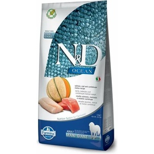 N&D Ocean Adult Giant Maxi salmon, cod, & cantaloupe melon 12 kg