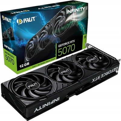 Palit GeForce RTX 5070 Infinity 3 12GB GDDR7 NE75070019K9-GB2050S