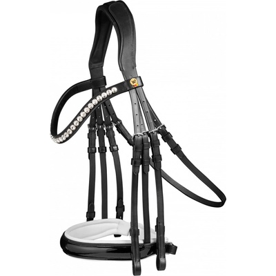 Waldhausen Drezurní uzda S-Line Timeless černá