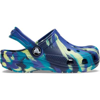 Crocs Чехли classic marbled kids clog 207464