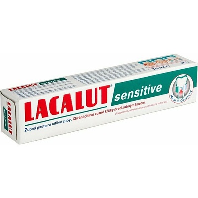 Lacalut Sensitive + Zubní nit 75 ml
