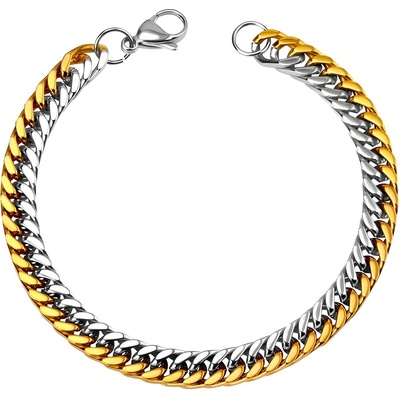 HARAHU Мъжки Гривна ad-22869 - Сребърна / Златна kp22869 (ad-22869)