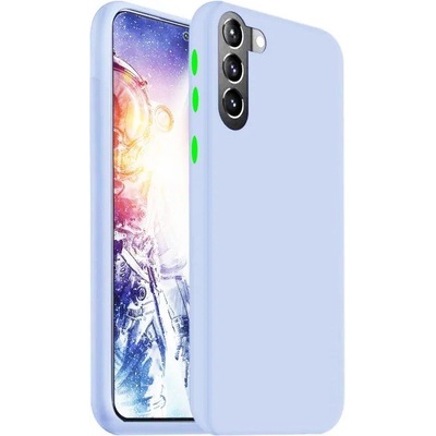 Samsung Силиконов матиран гръб Soft Solid за Samsung Galaxy S21, Небесно синьо (4177)