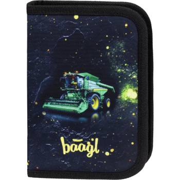 Baagl Училищен пенал един етаж Трактор GRS BAAGL | Cheren | Момчешки | UNI