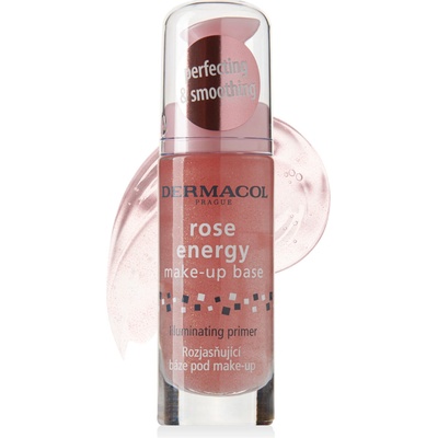 Dermacol Rose Energy Make-up Base rozjasňující báze pod make-up 20 ml